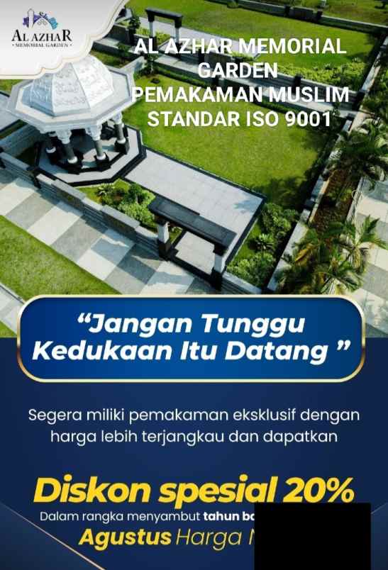 tanah kavling pemakaman muslim