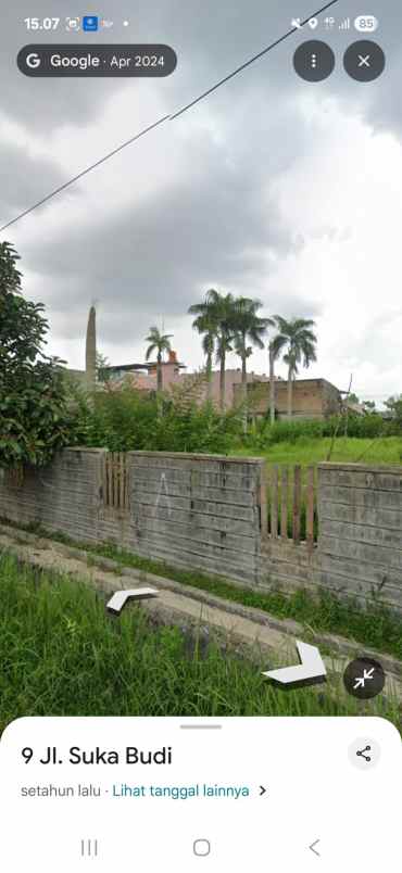 tanah kosong jalan stm kota medan