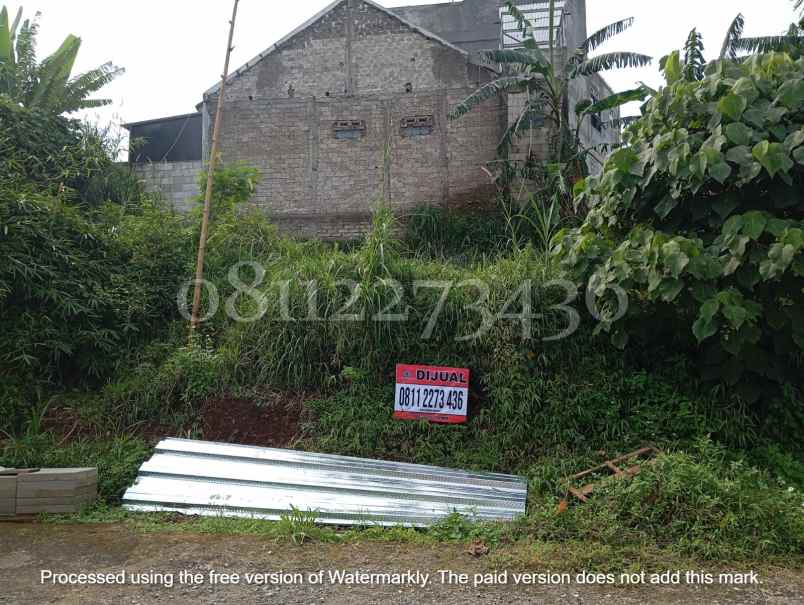 tanah murah cisasawi cihanjuang siap bangun shm