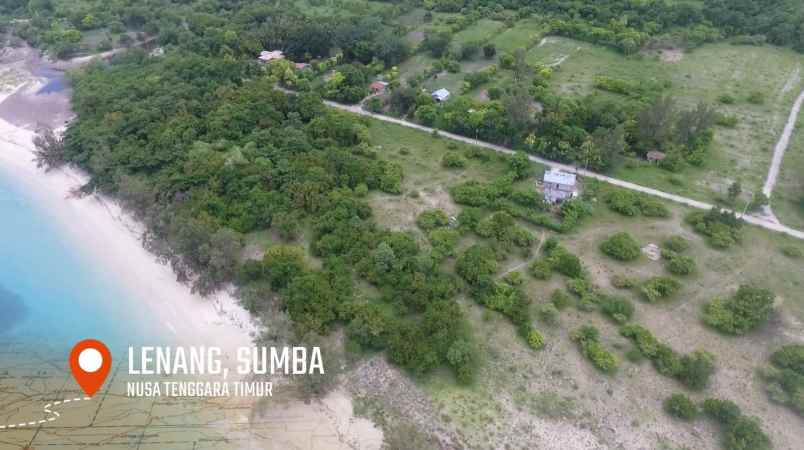 tanah tepi pantai lenang sumba tengah