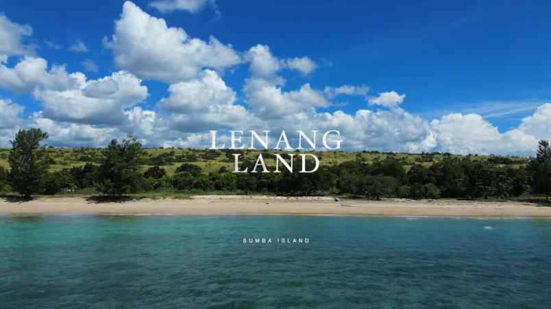 tanah tepi pantai lenang sumba tengah