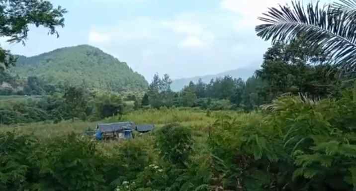 tanah view cakep dekat objek wisata ciater