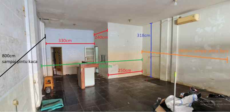 tempat usaha strategis harga murah