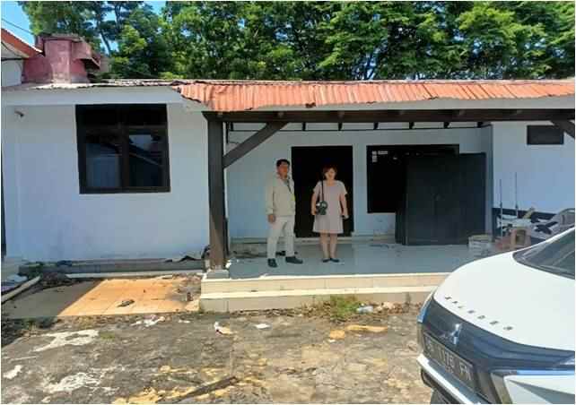 umah luas 6166 m2 di wanea manado nyaman strategis