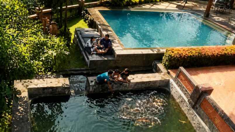 villa resort mewah di cibungbulang dekat ipb bogor