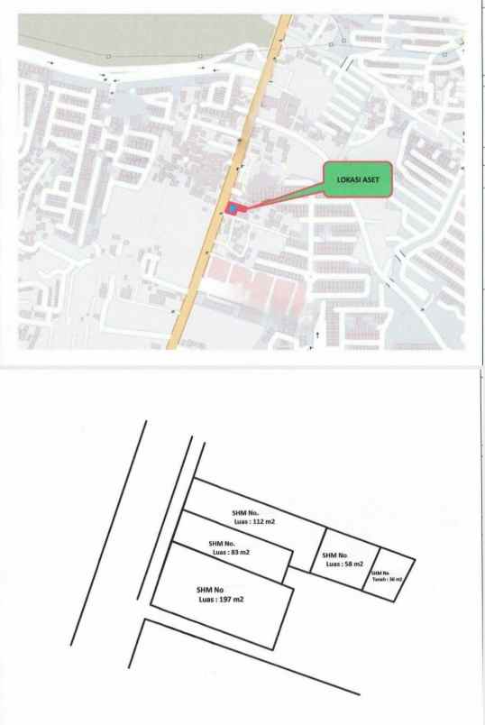 4 kavling shm didaerah karawaci tangerang