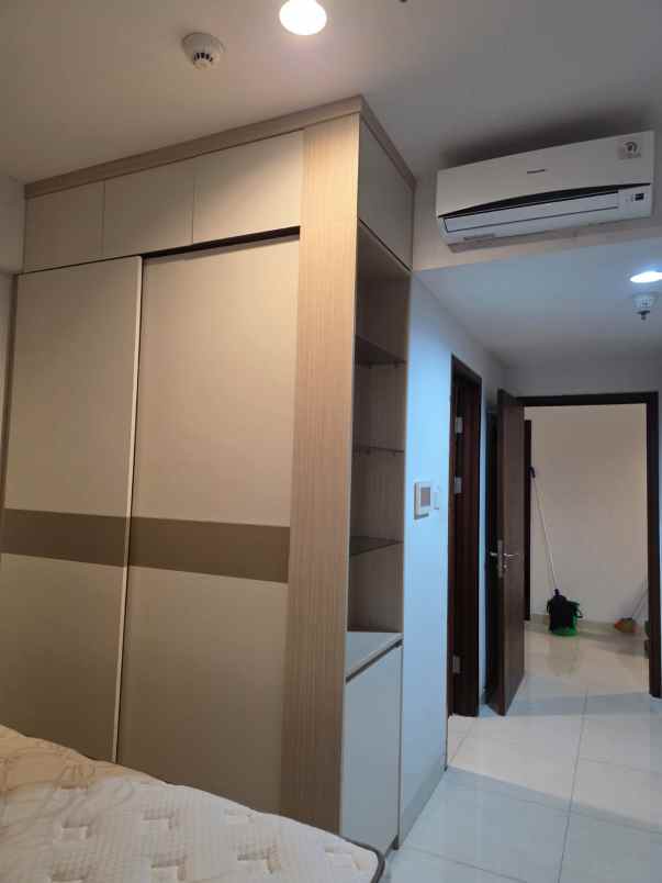 apartemen west vista studio full furnished kulkas