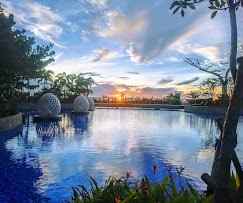 apartemen west vista studio full furnished kulkas