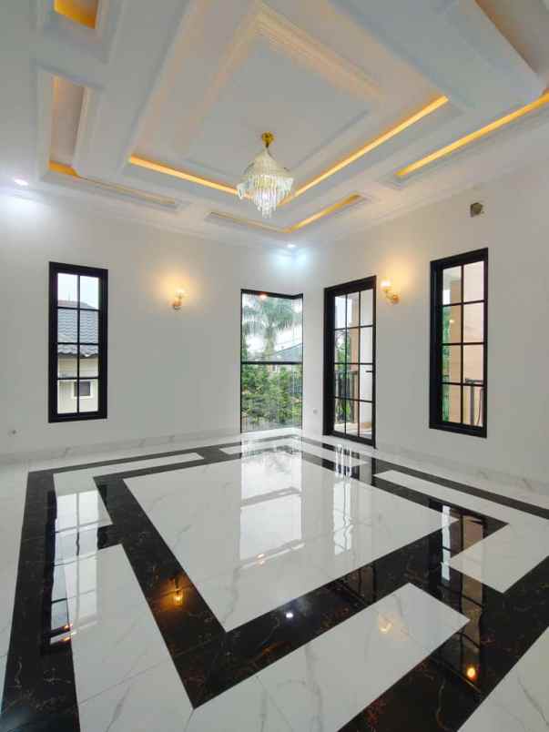 brand new house modern classic di jagakarsa jaksel