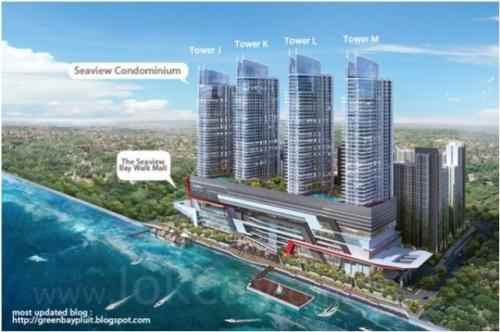 condominium green bay baywalk mall pluit jakut tower k