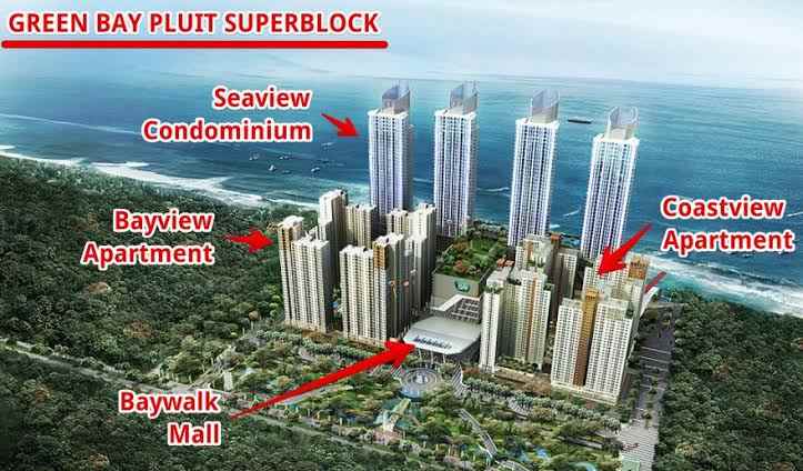 condominium green bay baywalk mall pluit jakut tower k