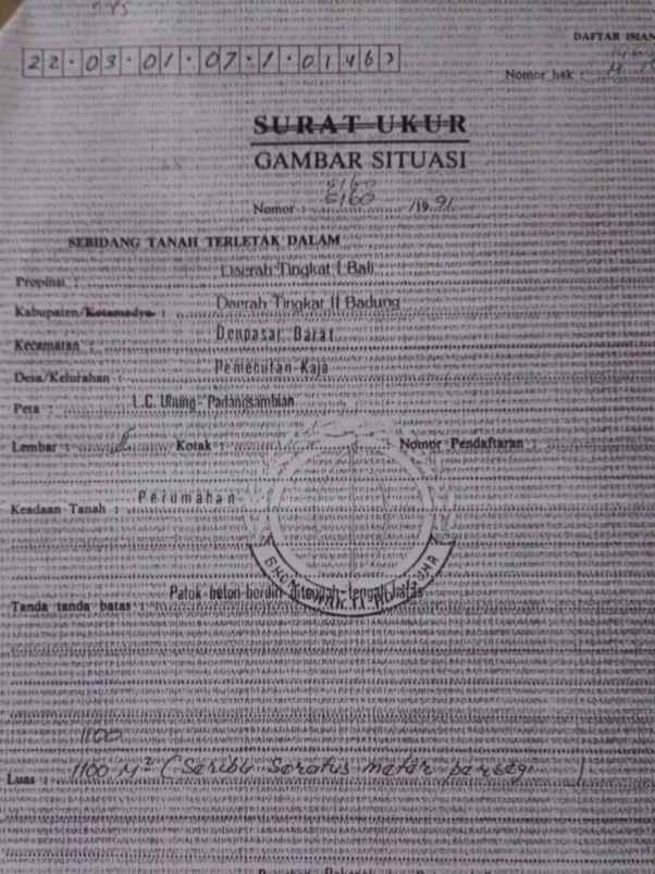 dijual 11 are jl buluh indah mahendradata denpasar