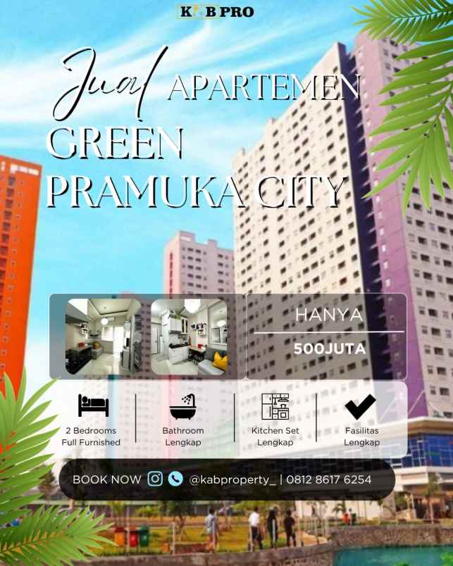 dijual apartemen jl jenderal ahmad yani kav