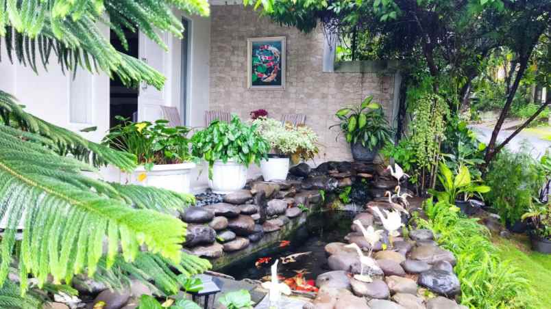 dijual cepat villa modern fully furnished view gunung