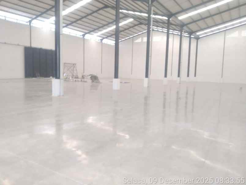 dijual gudang di gerbang tol balaraja barat tangerang