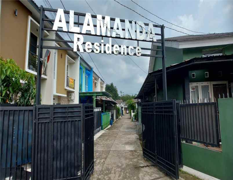 dijual ruko gudang kantor alamanda residence