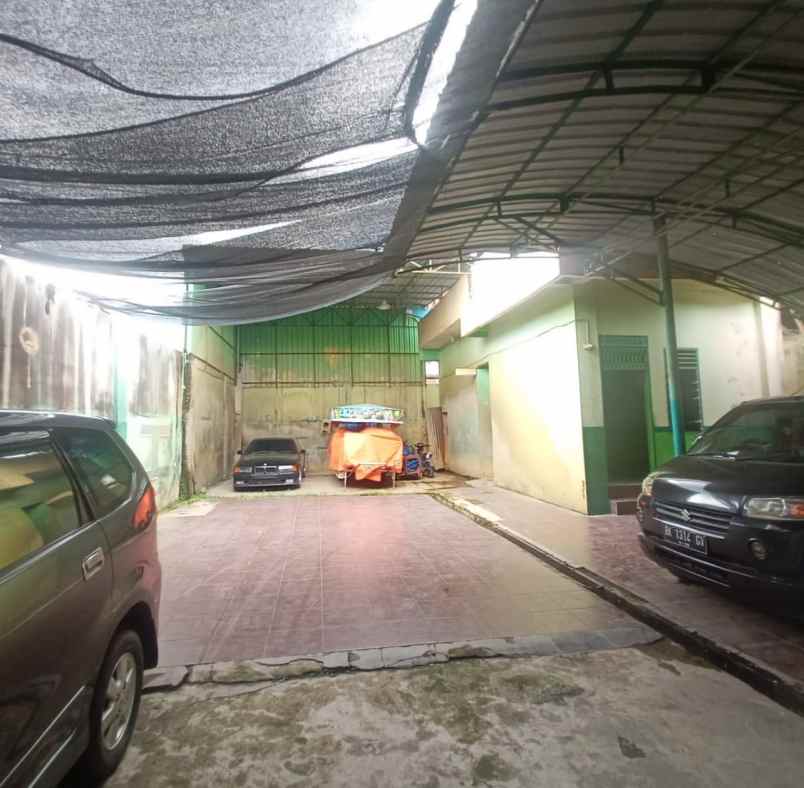 dijual ruko gudang kantor amplas kec medan amplas