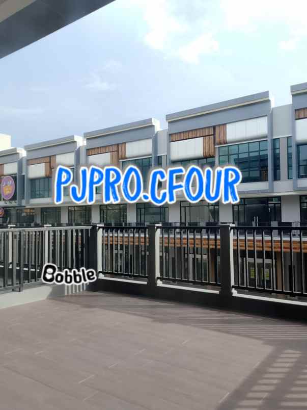 dijual ruko gudang kantor crystal boulevard
