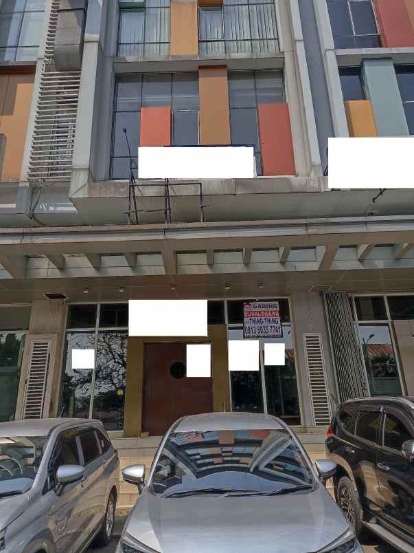dijual ruko gudang kantor graha boulevard raya