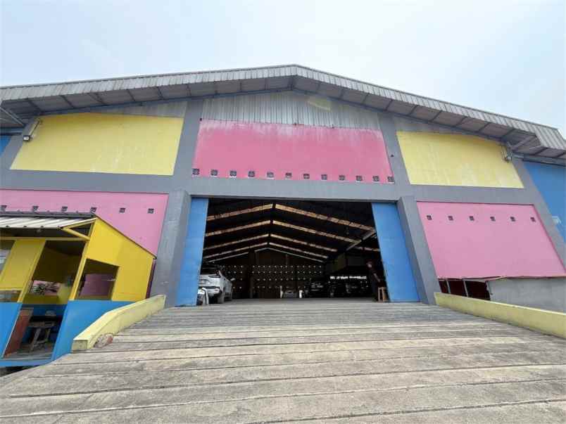 dijual ruko gudang kantor jalan interchange tol