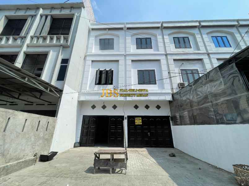 dijual ruko gudang kantor jalan perhubungan