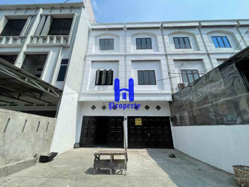 dijual ruko gudang kantor jalan perhubungan