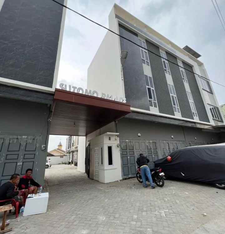 dijual ruko gudang kantor jalan selamat sutomo ujung