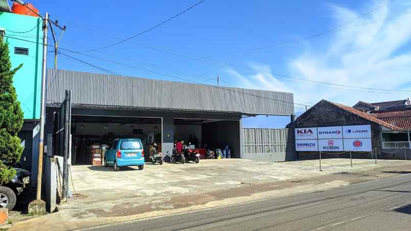 dijual ruko gudang kantor jl raya bayongbong