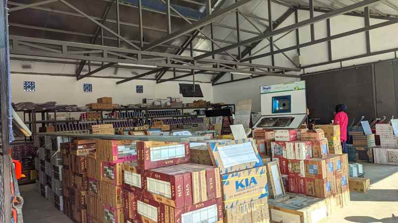 dijual ruko gudang kantor jl raya bayongbong