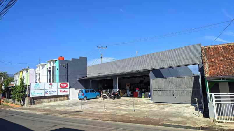 dijual ruko gudang kantor jl raya bayongbong
