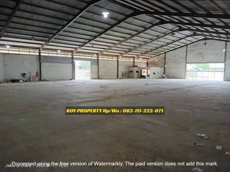 dijual ruko gudang kantor jl raya cakung cilincing