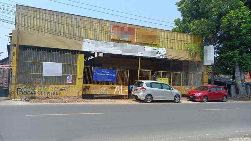 dijual ruko gudang kantor jl raya cibatu nagrak kec