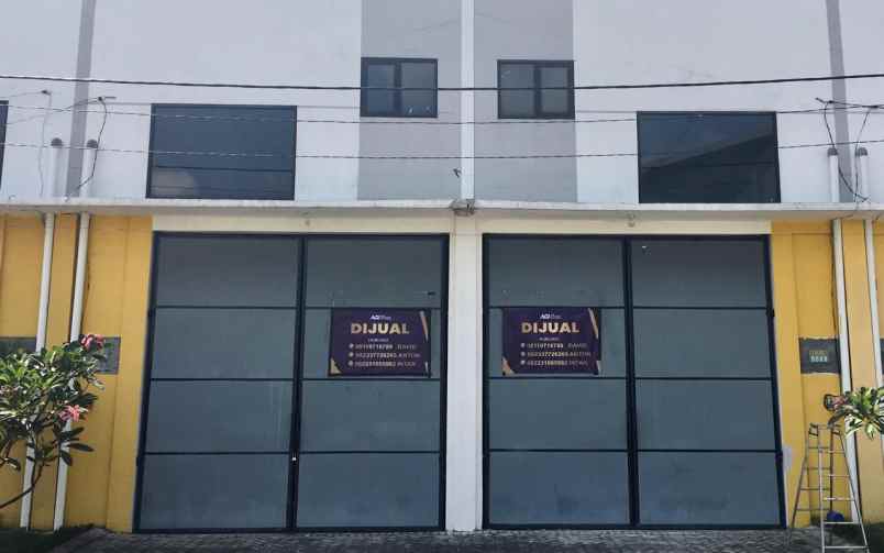 dijual ruko gudang kantor komplek pergudangan safe n