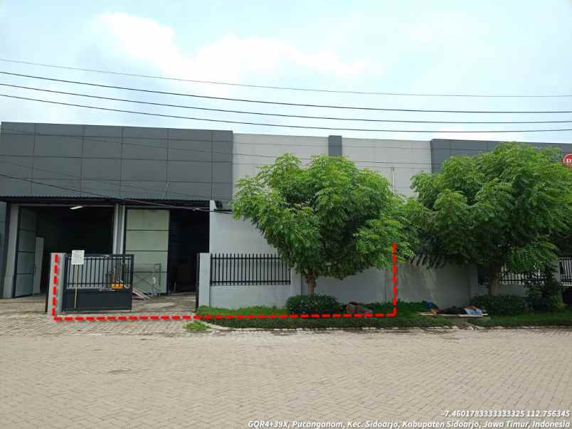 dijual ruko gudang kantor komplek pergudangan safe n