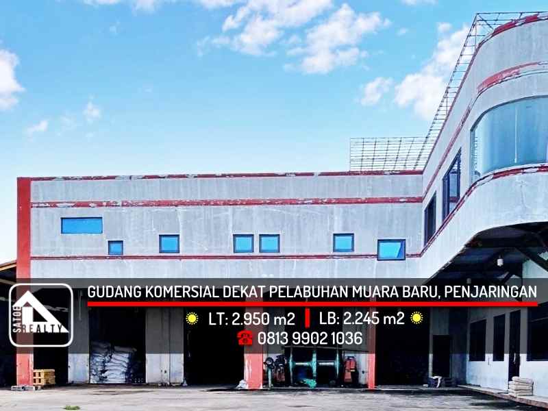 dijual ruko gudang kantor muara baru penjaringan