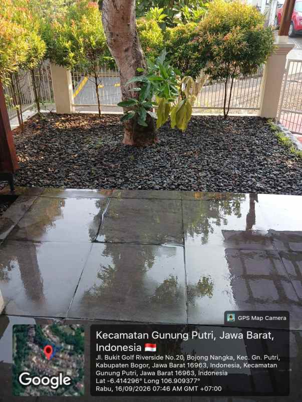 dijual rumah bukit golf riverside cibubur