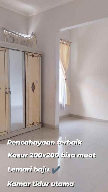 dijual rumah cluster chalcedony
