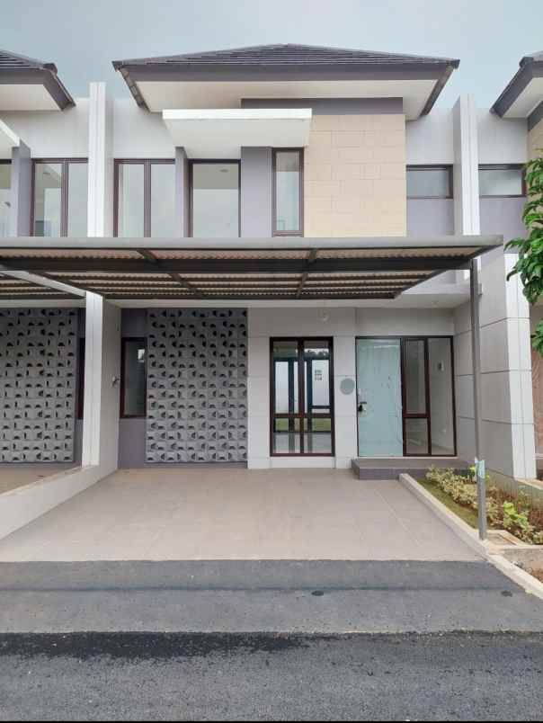 dijual rumah cluster cherry ville grand