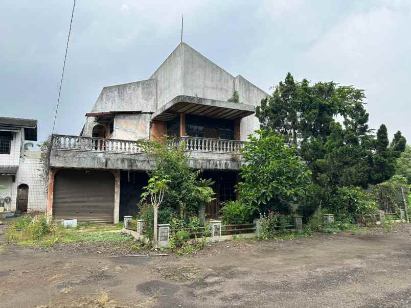 dijual rumah gudang mainroad cimahi