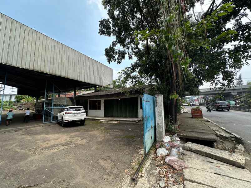 dijual rumah gudang mainroad cimahi