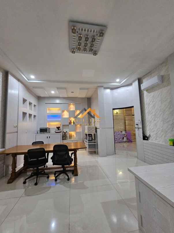 dijual rumah hook full furnish lux komplek cemara asri