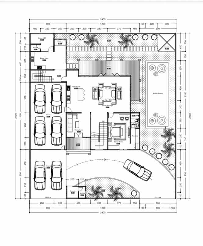dijual rumah jatipadang raya