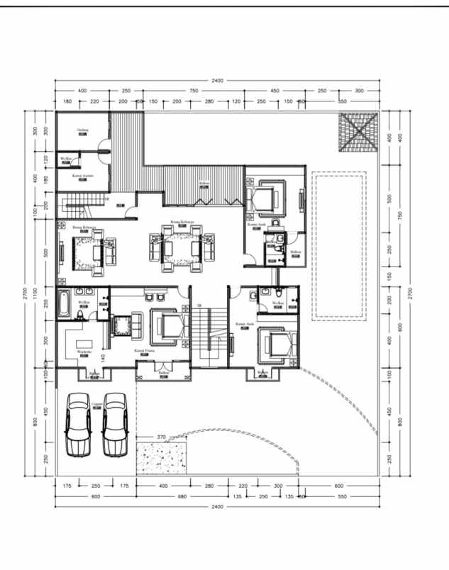 dijual rumah jatipadang raya