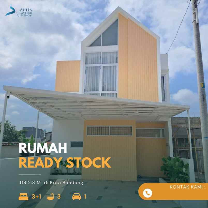 dijual rumah jl budi pasteur bandung