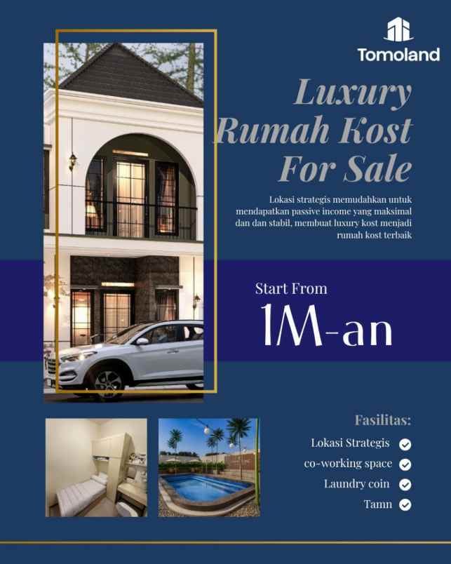 dijual rumah jl chili joyogrand no 1