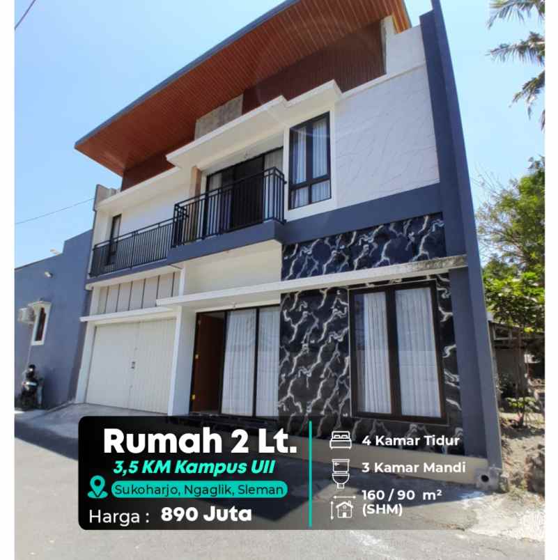 dijual rumah jl kaliurang km 13