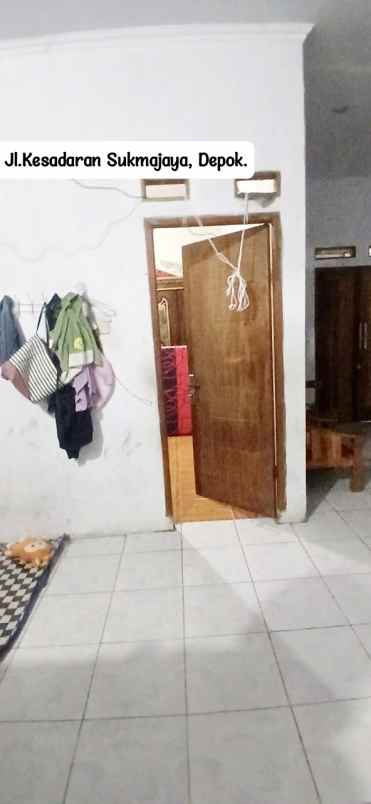dijual rumah jl raya sukmajaya