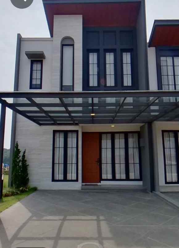 dijual rumah jln raya parung kemang bogor