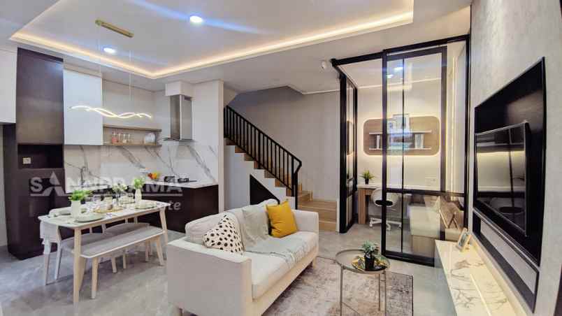 dijual rumah jurang manggu pondok aren