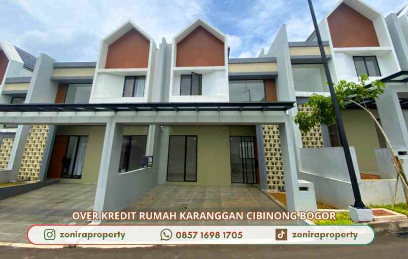 dijual rumah karanggan cibinong bogor